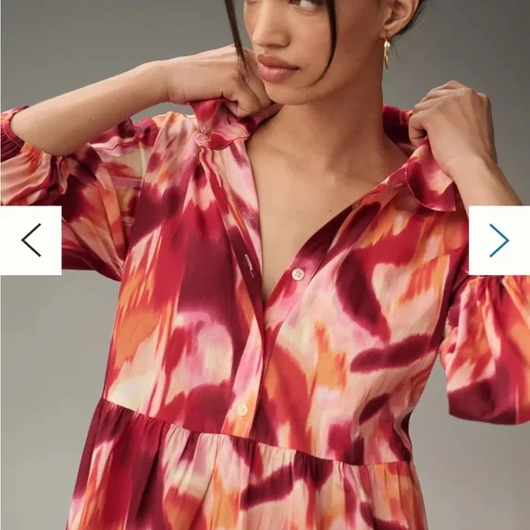 Anthropologie bettina midi dress - Picture 6 of 9